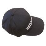 DSQUARED2  printed Black Baseball Cap