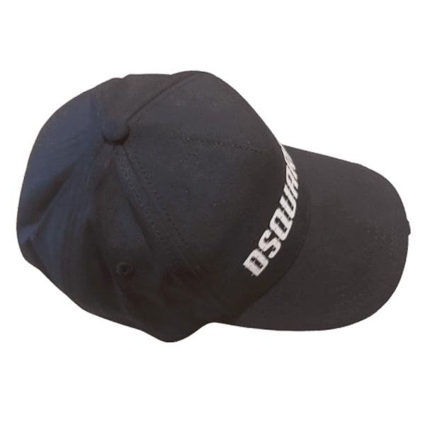 DSQUARED2  printed Black Baseball Cap