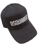 DSQUARED2  printed Black Baseball Cap