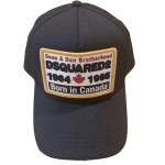 DSQUARED2  1964 1995 embroidered Black Baseball Cap