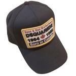 DSQUARED2  1964 1995 embroidered Black Baseball Cap