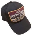 DSQUARED2 embroidered Black Baseball Cap