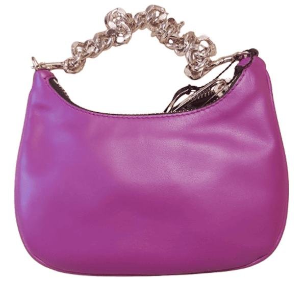 Moschino Golden Chain-Linked Shoulder Bag