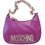 Moschino Golden Chain-Linked Shoulder Bag