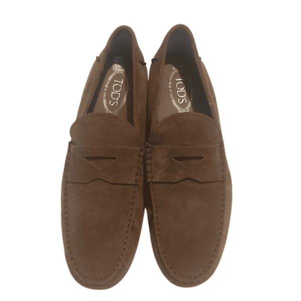 TOD'S men suede leather loafers