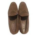 TOD'S men suede leather loafers