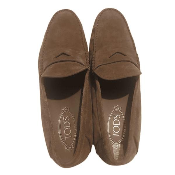 TOD'S men suede leather loafers