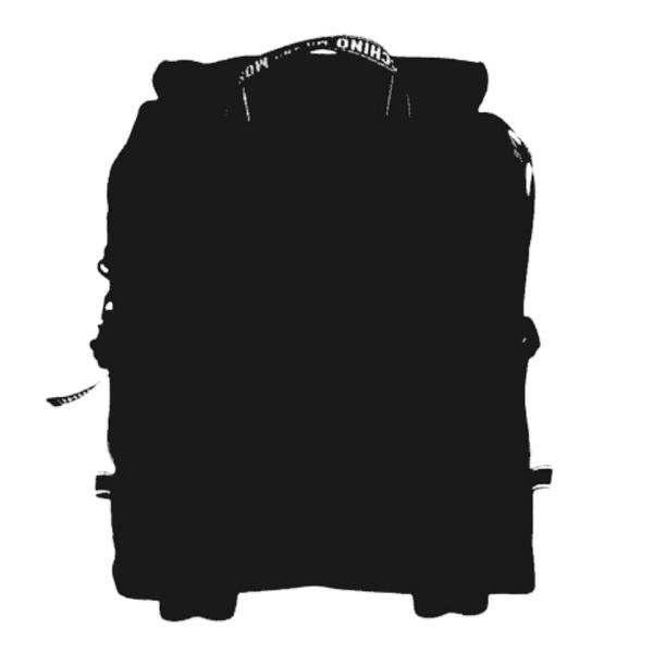 Moschino logo-print zip-up  backpack