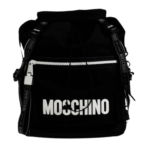Moschino logo-print zip-up  backpack