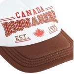 DSQUARED2 Canada brand-print woven cap
