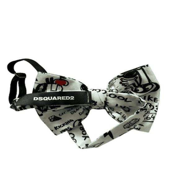 Dsquared2 Bow Tie Black/White