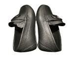 Valentino Garavani V-LOGO Signature Grany CalfSkin Driving Shoe