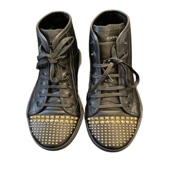 Gucci high-top Sneakers with gold-plated studs