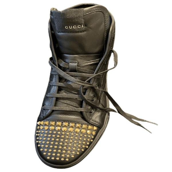 Gucci high-top Sneakers with gold-plated studs