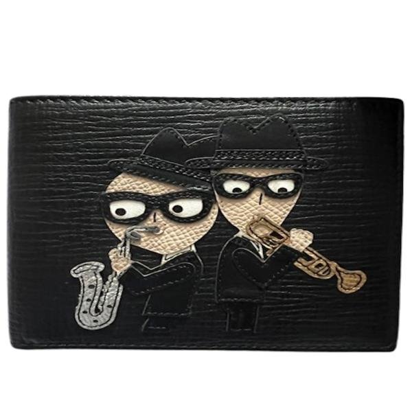 DOLCE & GABBANA wallet with music patches