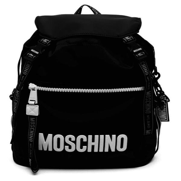 Moschino logo-print zip-up  backpack