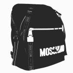 Moschino logo-print zip-up  backpack