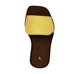 Polo Ralph Lauren logo-debossed lady leather sandal