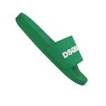 Dsquared2  white-coloured 3D "DSQUARED2" green  Slider