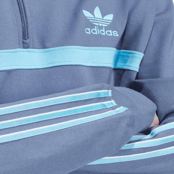 Adidas Collared  Sweatshirt