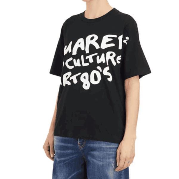 Dsquared2 black Pop 80's Loose Fit T-Shirt