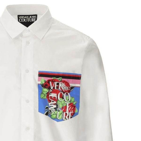 Versace Jeans Couture Roses Print Shirt
