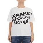 Dsquared2  white Pop 80's Loose Fit T-Shirt