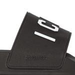 Dsquared2  white-coloured 3D "ICON" black Slider