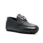 Valentino Garavani V-LOGO Signature Grany CalfSkin Driving Shoe