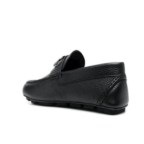Valentino Garavani V-LOGO Signature Grany CalfSkin Driving Shoe