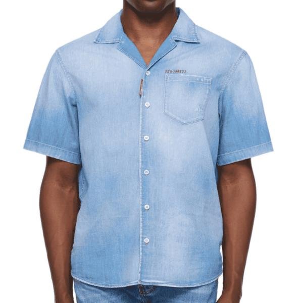 Dsquared2 Denim Bowling Shirt