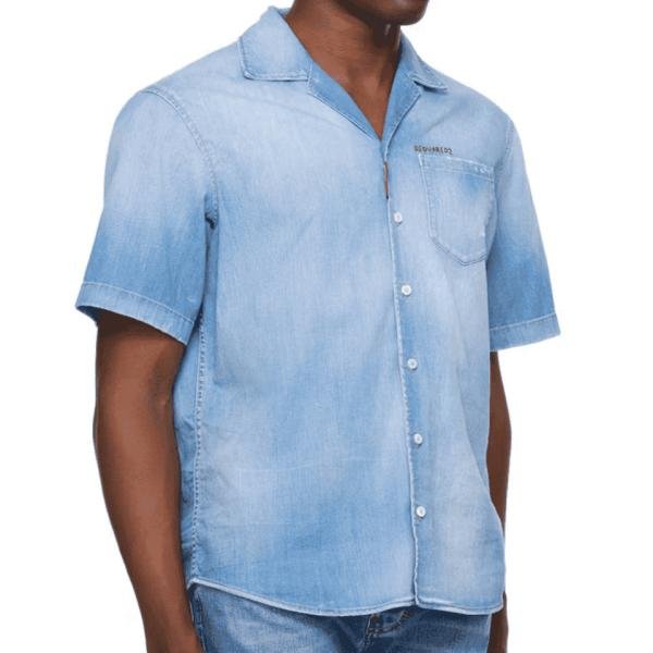 Dsquared2 Denim Bowling Shirt