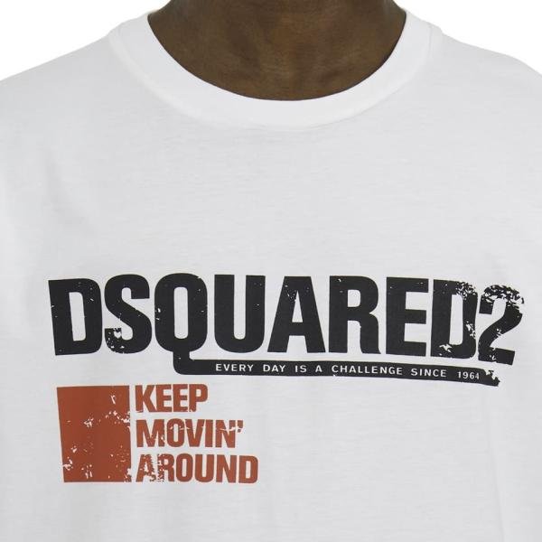 Dsquared2 "Keep Moving Around" Cool Fit T-Shirt