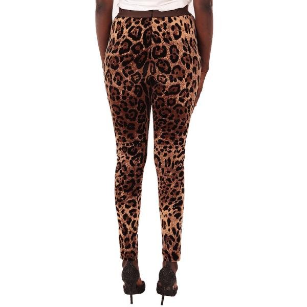 Dolce & Gabbana lady Leggings Leopard-Print
