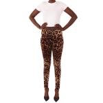 Dolce & Gabbana lady Leggings Leopard-Print