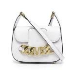 Valentino Garavani  V-Logo leather crossbody bag