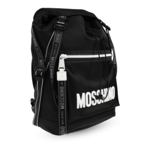 Moschino logo-print zip-up  backpack