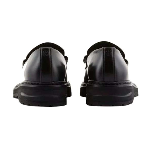 Giorgio Armani Leather Loafers
