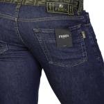 Fendi 'FF' Slim-Fit waist-Embroidered Men Jean