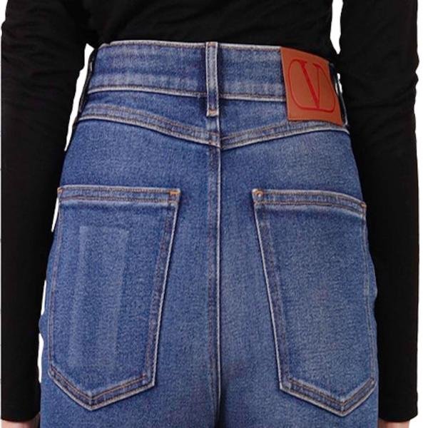 Valentino Garavani mid-rise straight-leg Jeans
