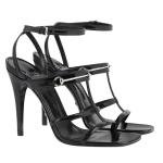 Gucci Women Horsebit Sandal Black