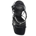 Gucci Women Horsebit Sandal Black
