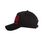 DSQUARED2 horror embroidered Black Baseball Cap