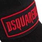 DSQUARED2 horror embroidered Black Baseball Cap