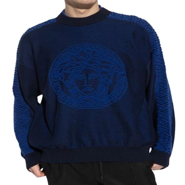 VERSACE Medusa head pullover sweater