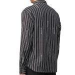 Versace Jeans Couture black lined shirt