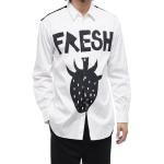 Comme Des Garçons Shirt  strawberry graphic-print shirt