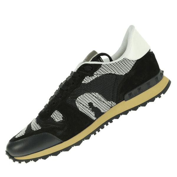 Valentino Rockrunner Camouflage Mesh Fabric