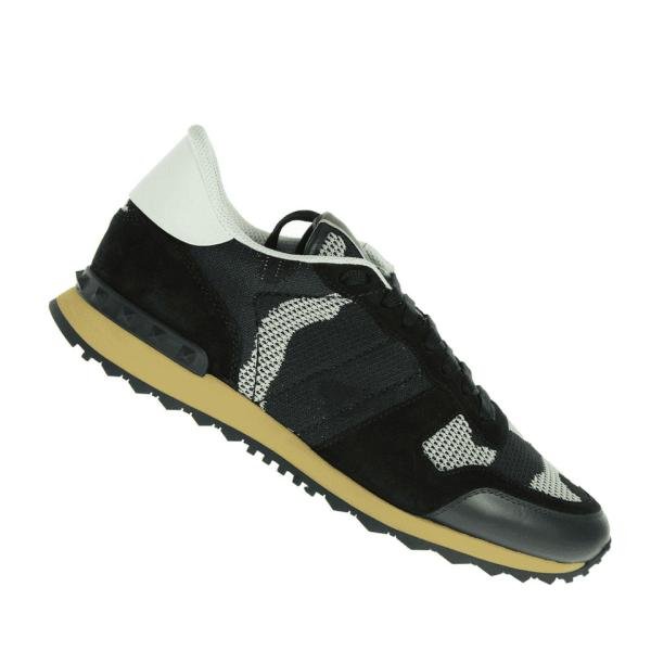 Valentino Rockrunner Camouflage Mesh Fabric